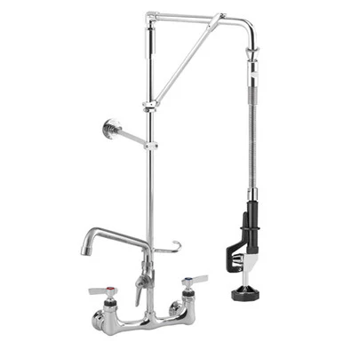 CHG - KL53-5024-12W - 8 in Wall Mount Pre-Rinse 1/2 in NPT male inlet on 8 in centers