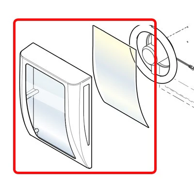 Curtis CA-1139 Light Box Assembly