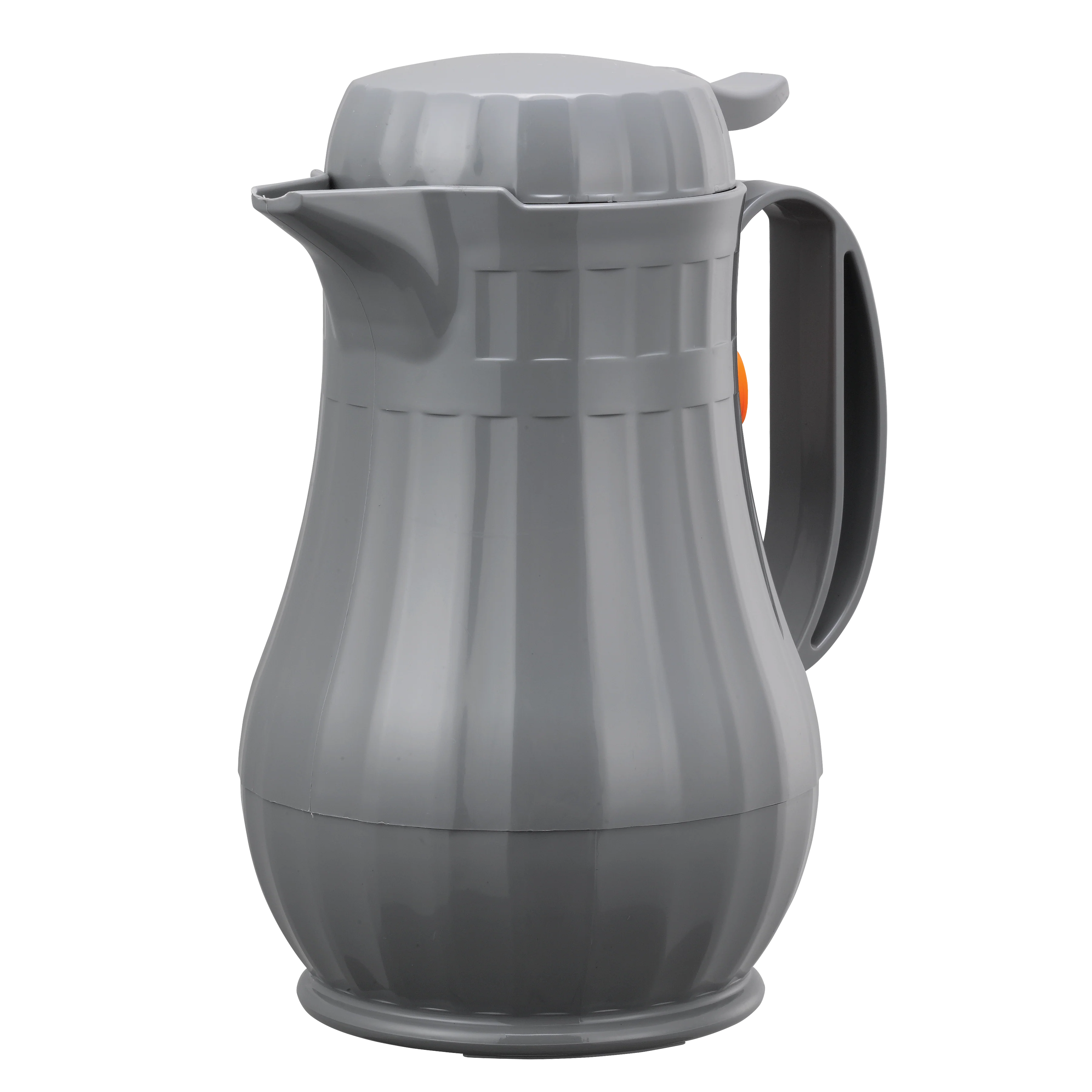 Eco-Serv™ Carafe 0.6-Liter Foam Lined Plastic Server with Push Button Lid in Slate Gray