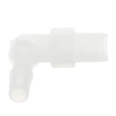 BUNN 40783.0001 Elbow 1/8-27 NPT to 1/4 Barb Kynar