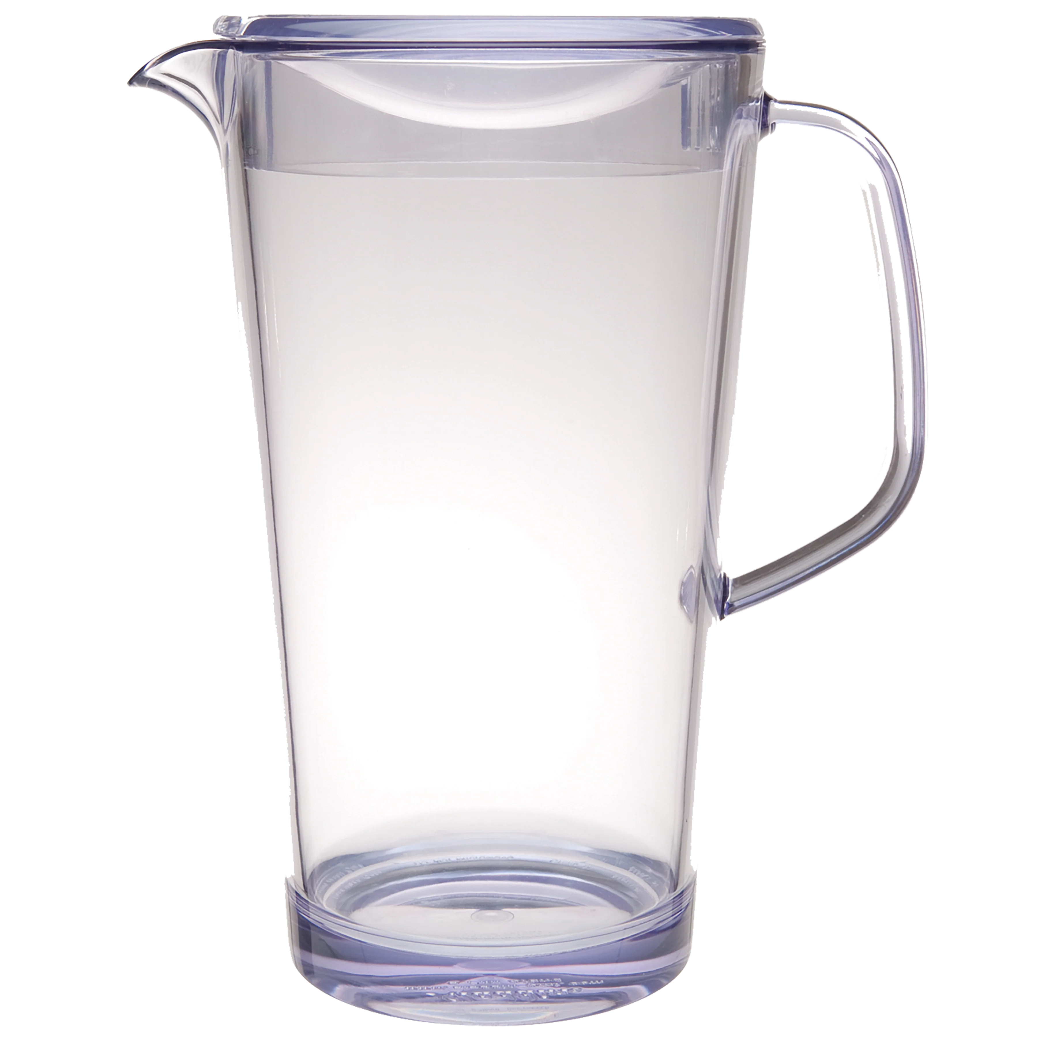 ErgoServ® 1.9 Liter Clear Plastic Water Pitcher - Ergonmic Service