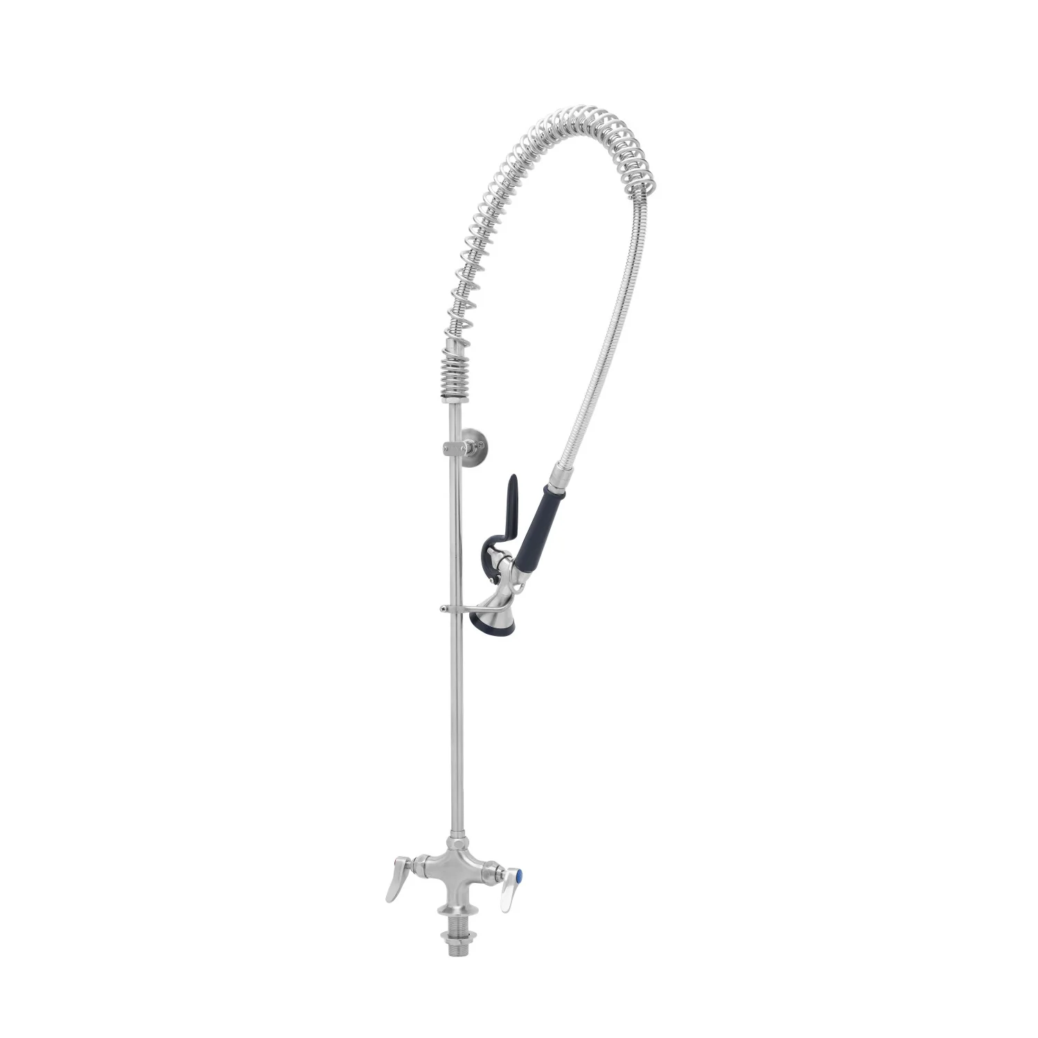T&S Brass S-0113-BY Single Hole EverSteel Pre-Rinse Unit - S-0107-Y Valve & Eterna Cartridges