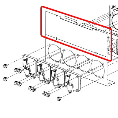 FBD 564 Front Cover with Slot - 17-2595-0564