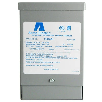 FBD 772 / 37X Buck-N-Boost Transformer 20 Amp - 14-0378-0001
