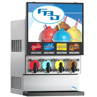 FBD 774 Frozen Beverage Dispenser 4-Flavor Remote-Cooled | 774-621-0001