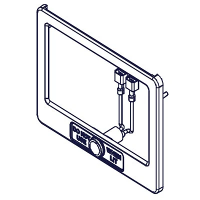 FBD Bezel Assembly with Sold Out Light - 12-2932-0001