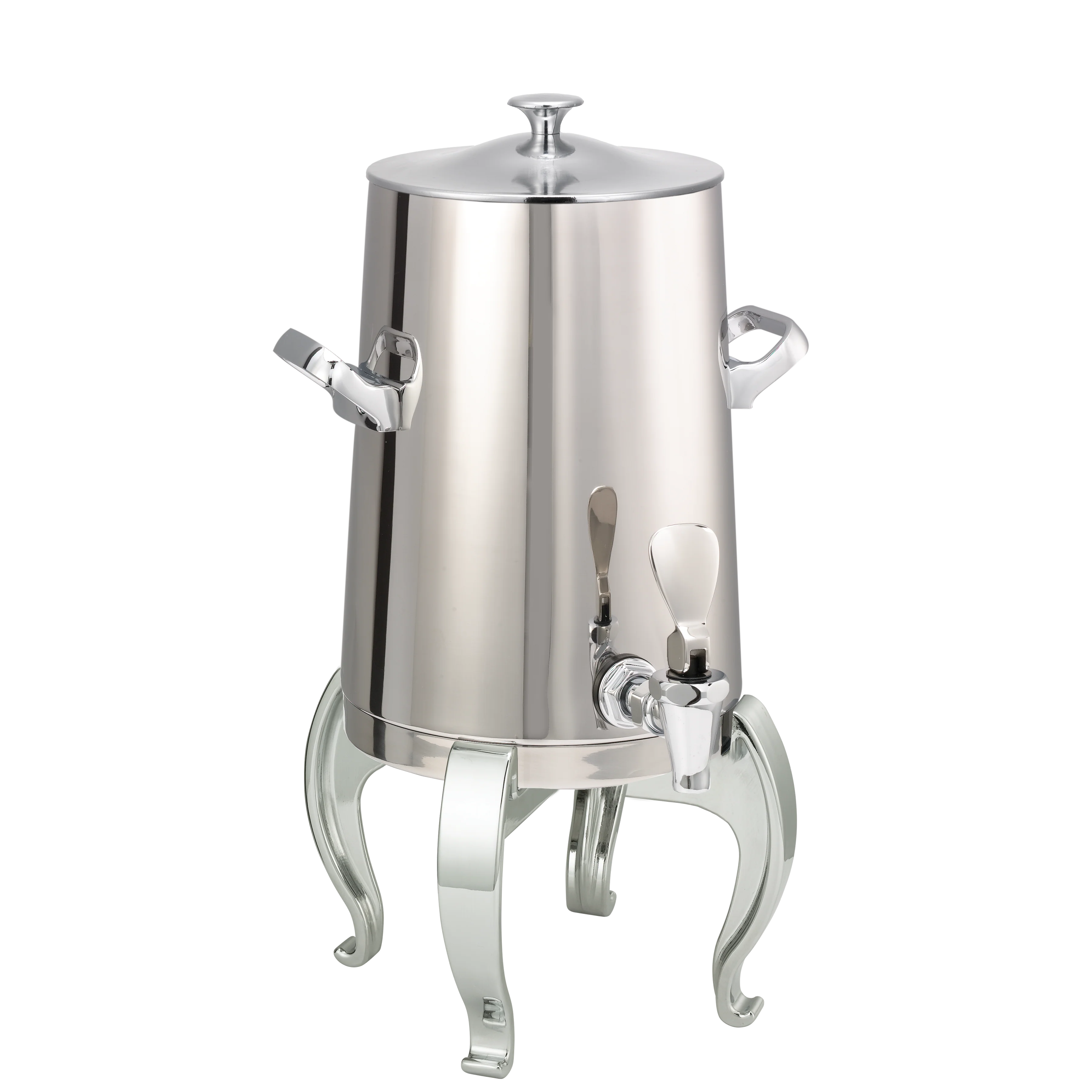 Flame Free™ Thermo-Urn™ 1.5-Gallon Vacuum Insulated Urn with Regal Legs and Classic Lid in Polished Stainless