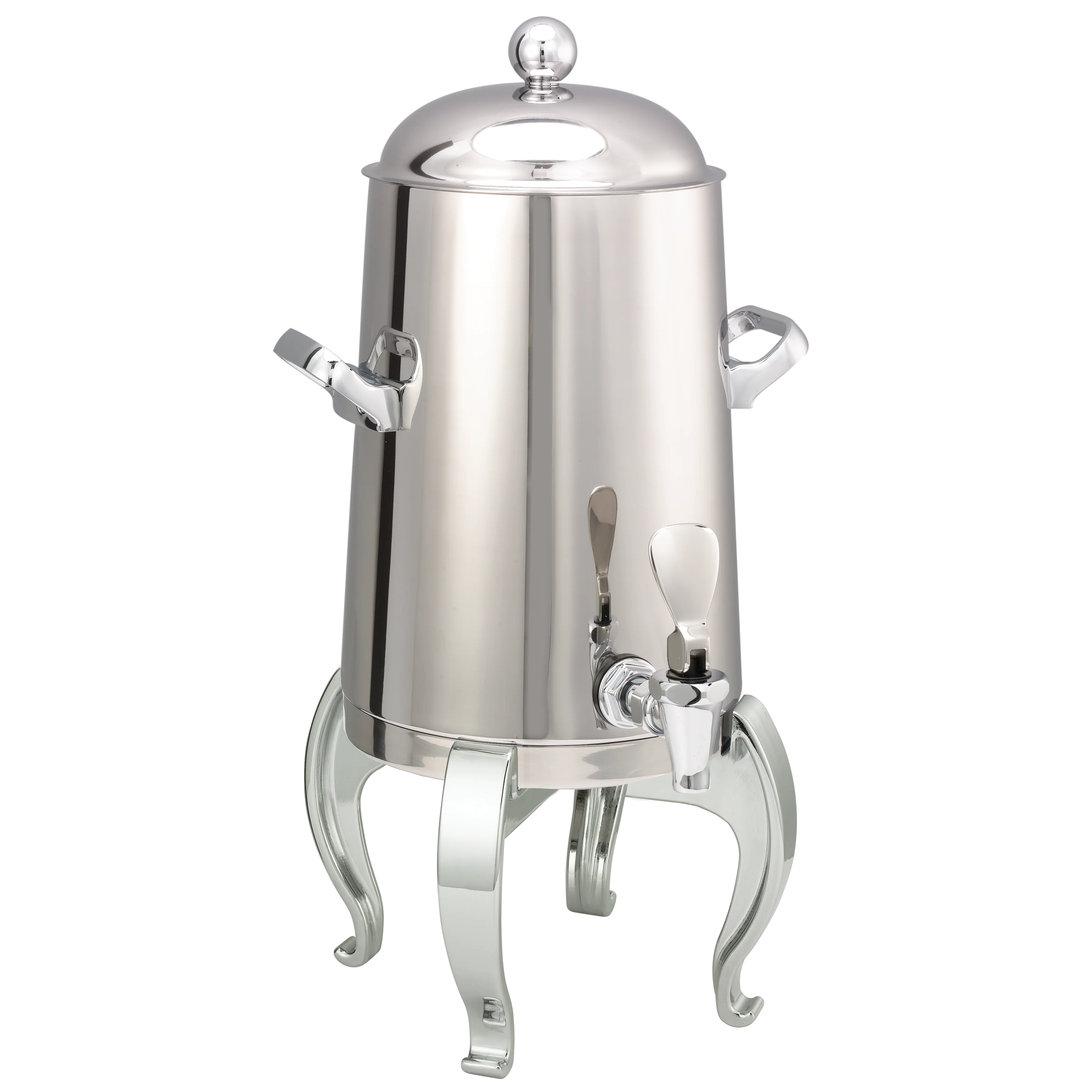 Flame Free™ Thermo-Urn™ 1.5-Gallon Vacuum Insulated Urn with Regal Legs and Domed Lid in Polished Stainless