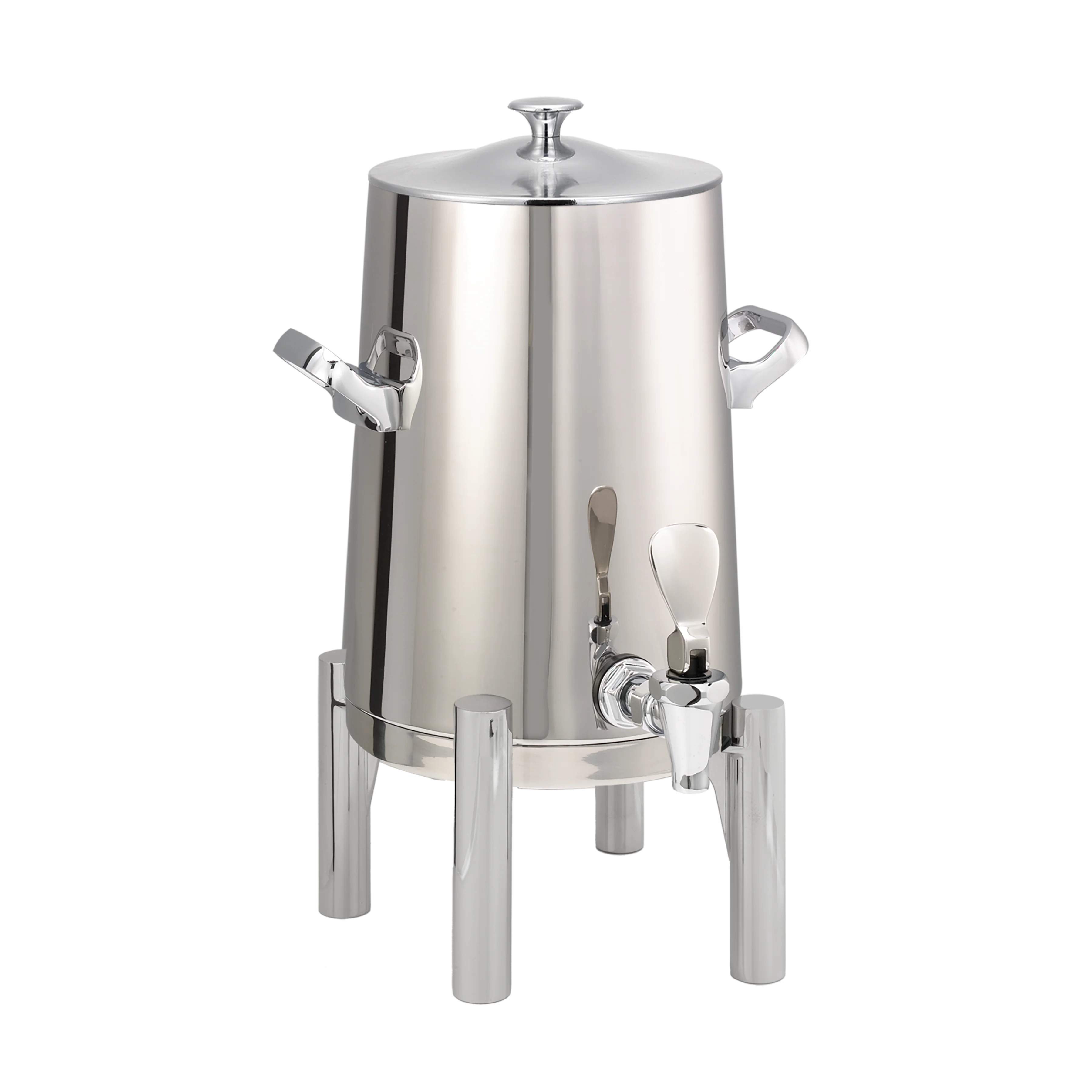 Flame Free™ Thermo-Urn™ 1.5-Gallon Vacuum Insulated Urn with Round Legs and Classic Lid in Polished Stainless
