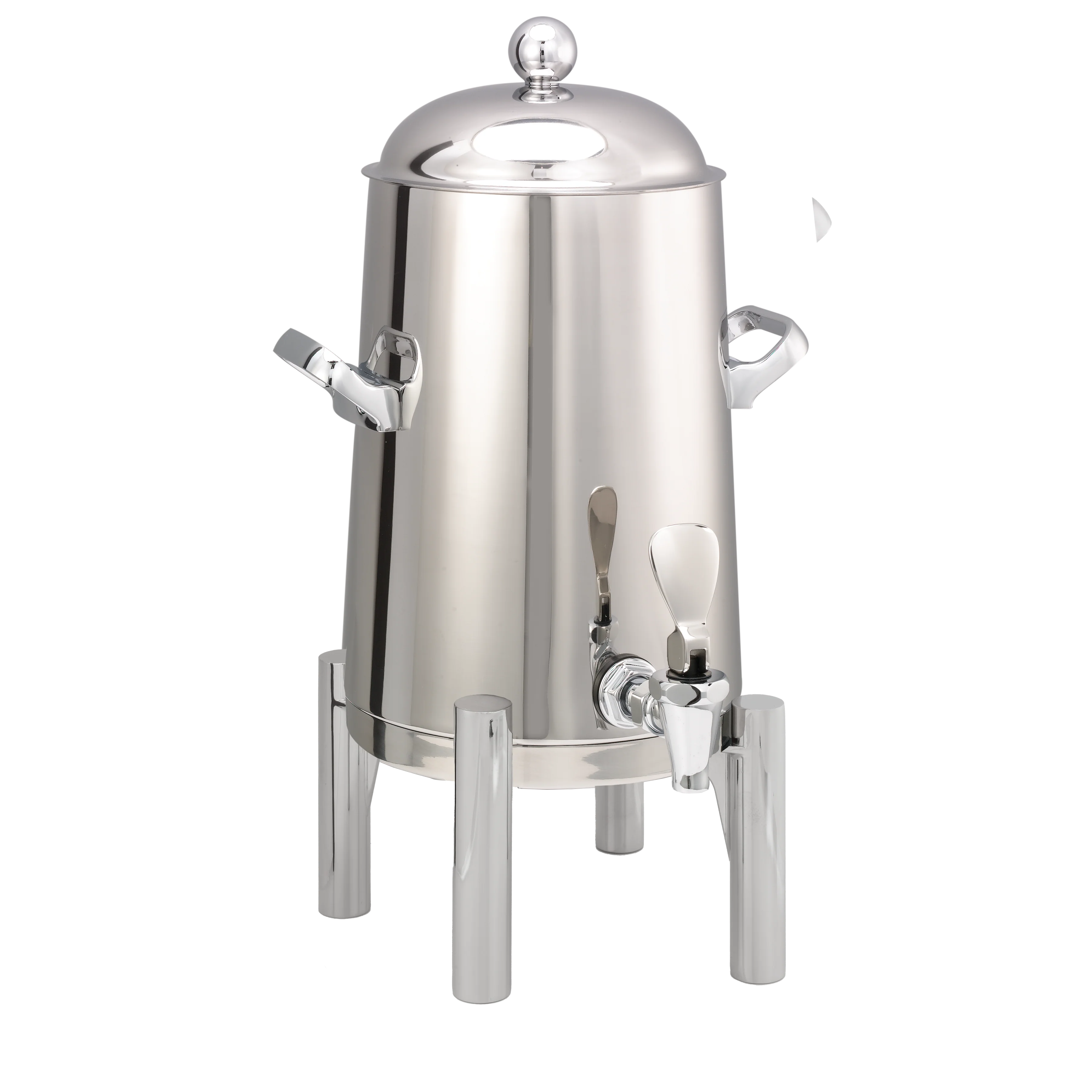 Flame Free™ Thermo-Urn™ 1.5-Gallon Vacuum Insulated Urn with Round Legs and Domed Lid in Polished Stainless