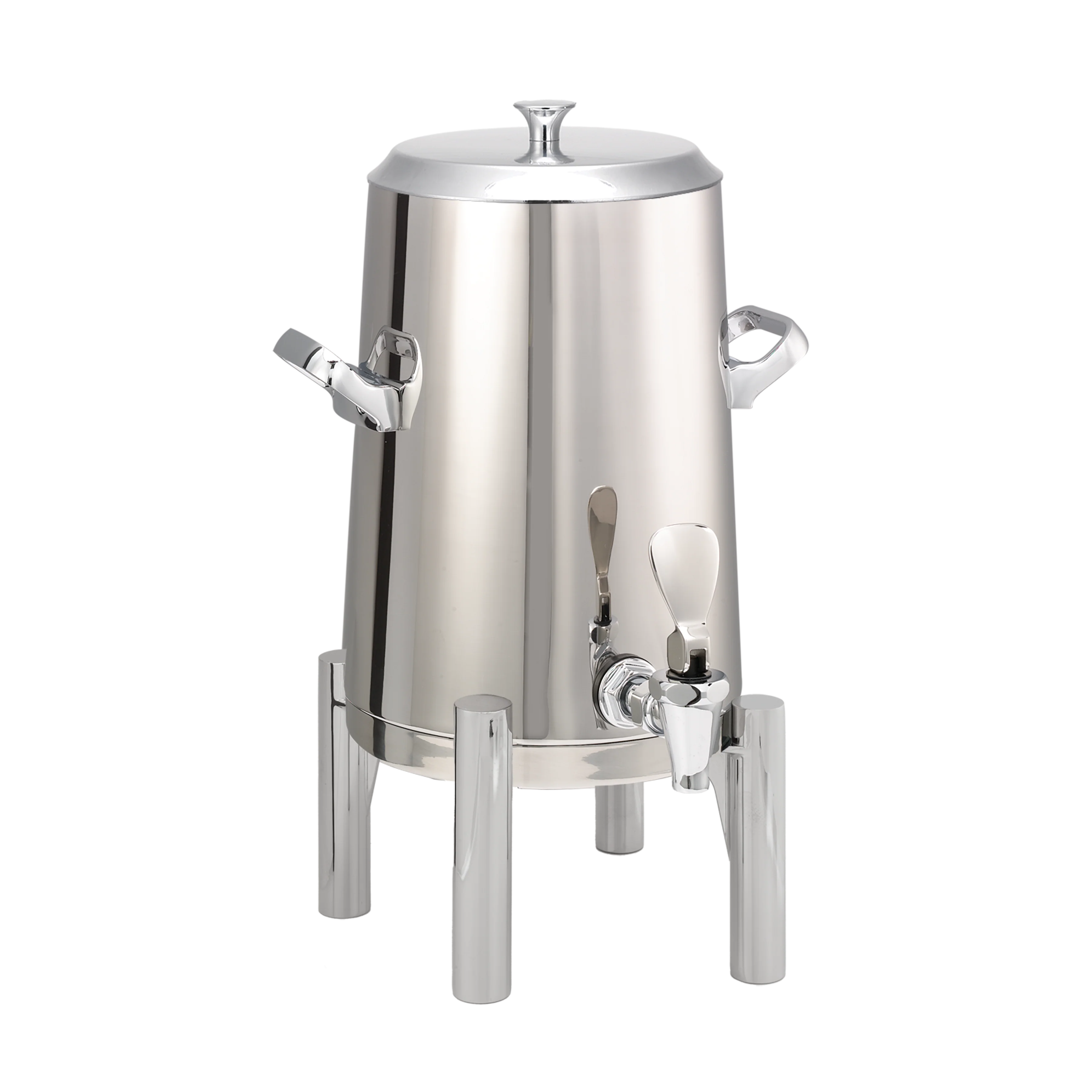 Flame Free™ Thermo-Urn™ 1.5-Gallon Vacuum Insulated Urn with Round Legs and Flat Lid in Polished Stainless