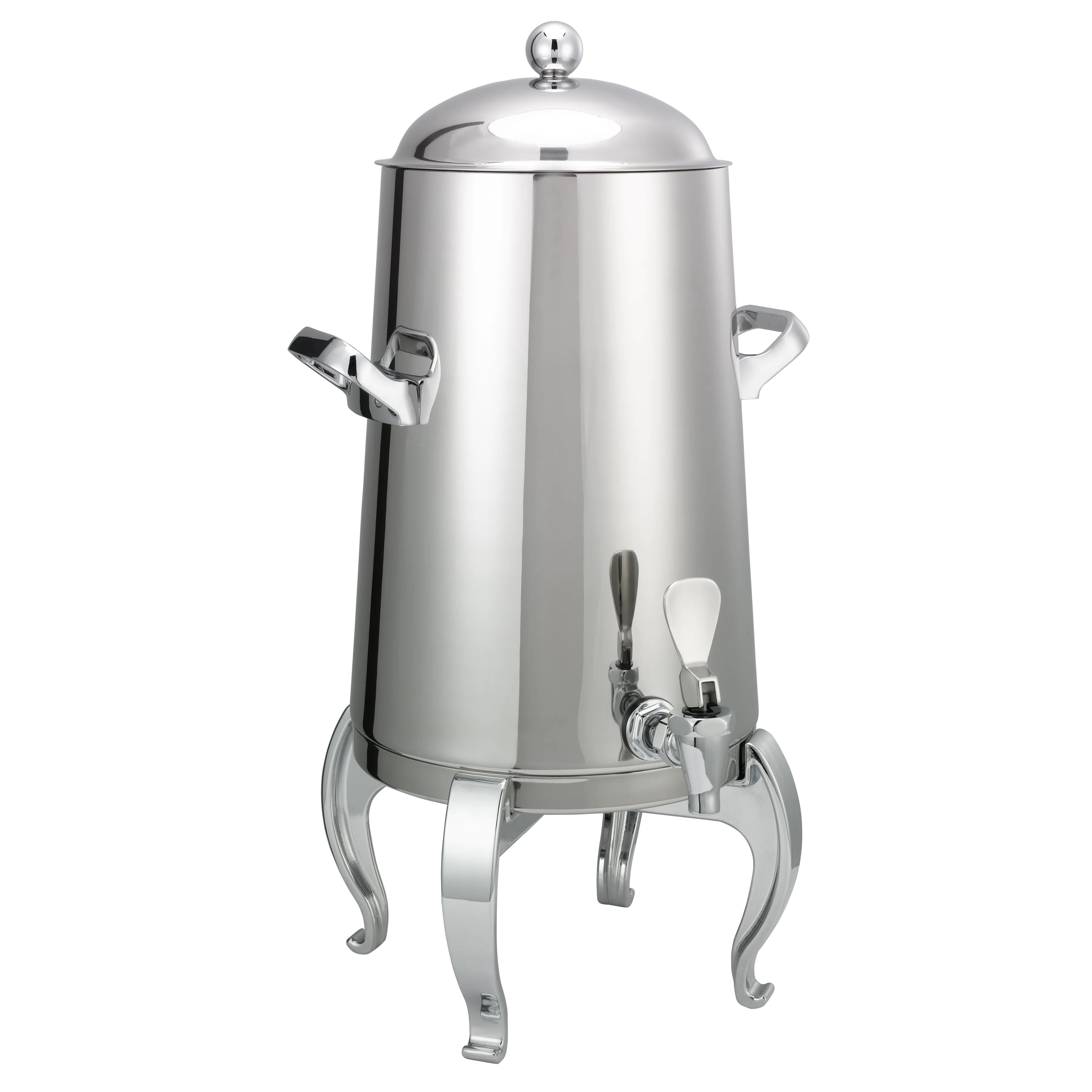 Flame Free™ Thermo-Urn™ 3-Gallon Vacuum Insulated Urn with Regal Legs and Domed Lid in Polished Stainless