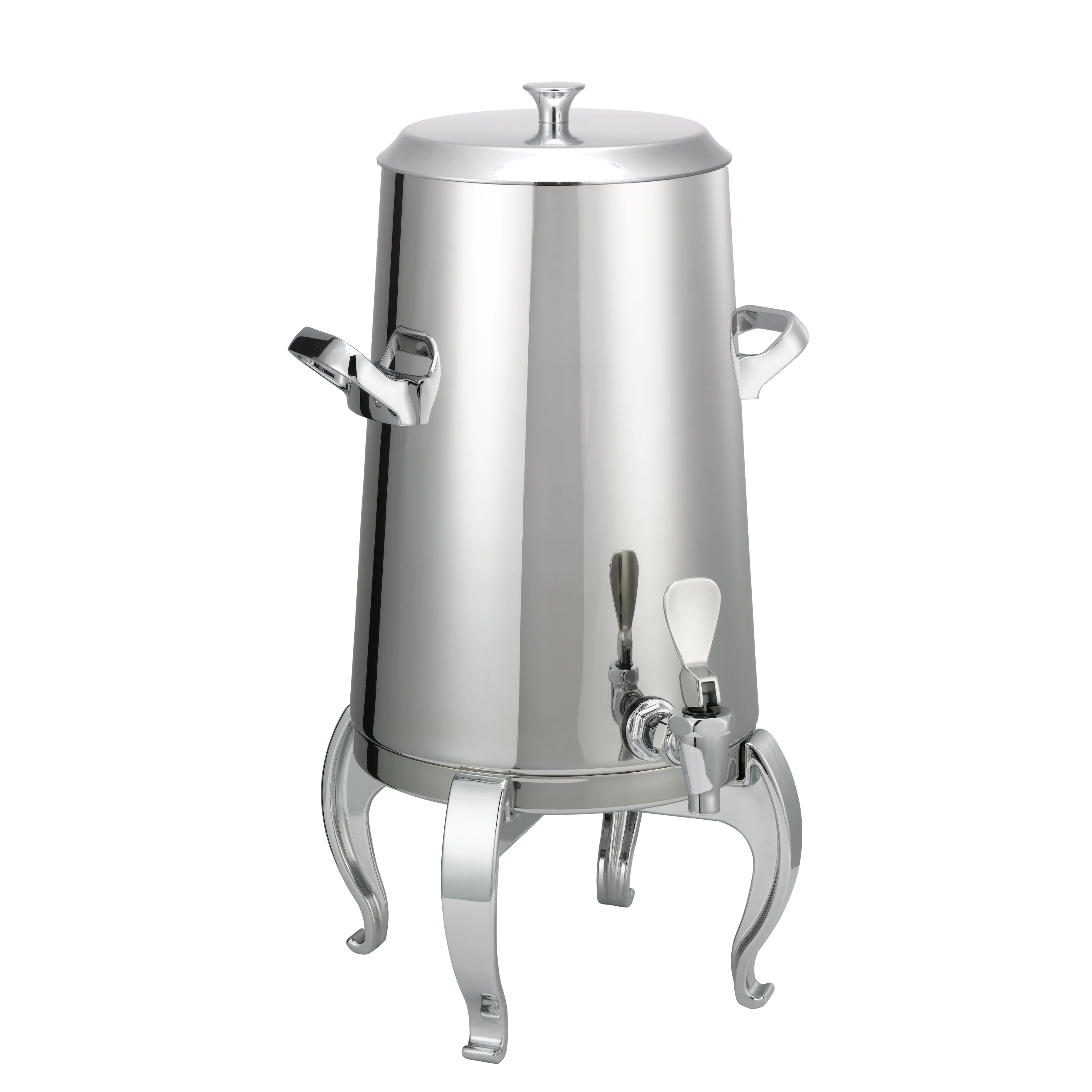Flame Free™ Thermo-Urn™ 3-Gallon Vacuum Insulated Urn with Regal Legs and Flat Lid in Polished Stainless