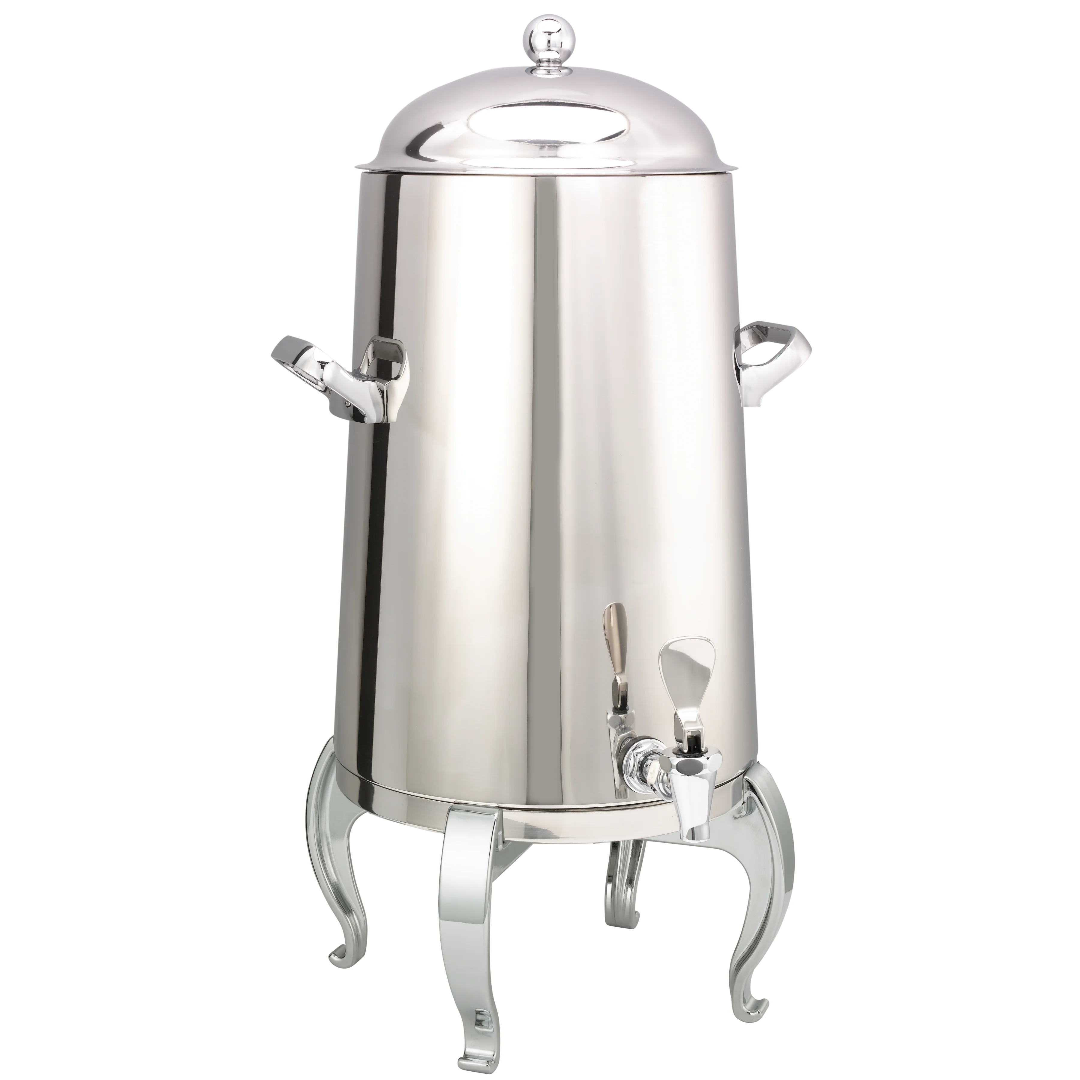 Flame Free™ Thermo-Urn™ 5-Gallon Vacuum Insulated Urn with Regal Legs and Domed Lid in Polished Stainless