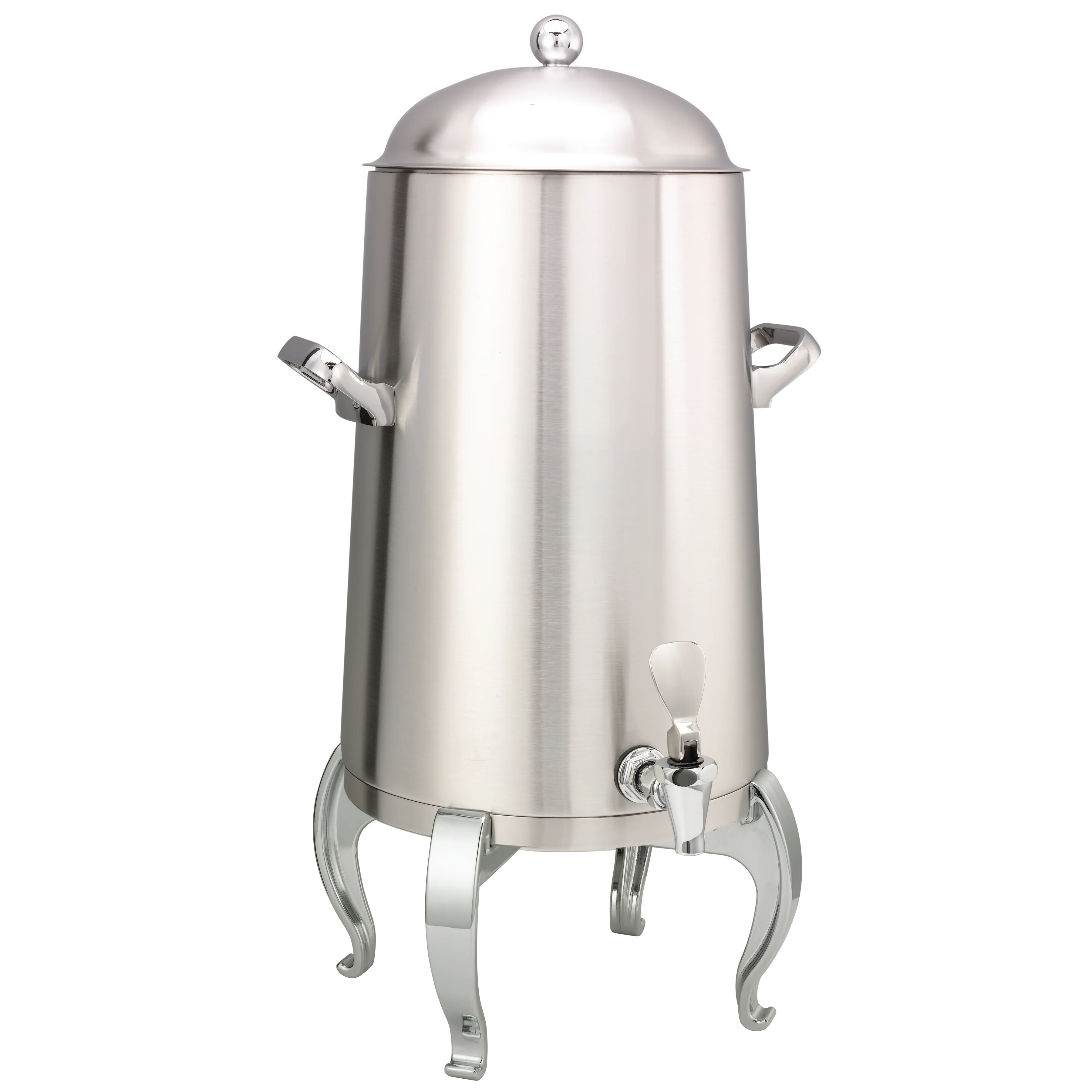 Flame Free™ Thermo-Urn™ 5-Gallon Vacuum Insulated Urn with Regal Legs and Domed Lid in Polished Stainless
