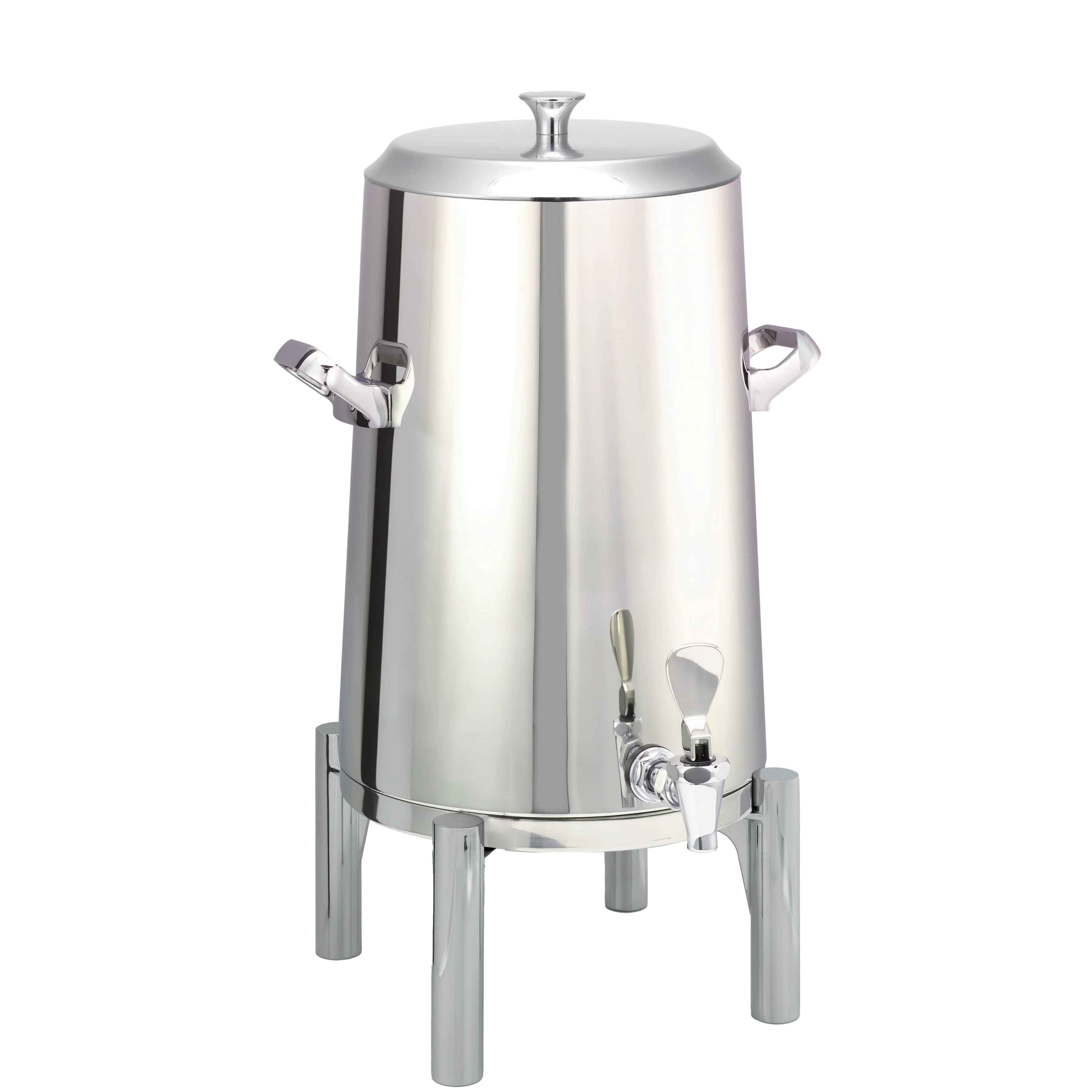 Flame Free™ Thermo-Urn™ 5-Gallon Vacuum Insulated Urn with Round Legs and Flat Lid in Polished Stainless