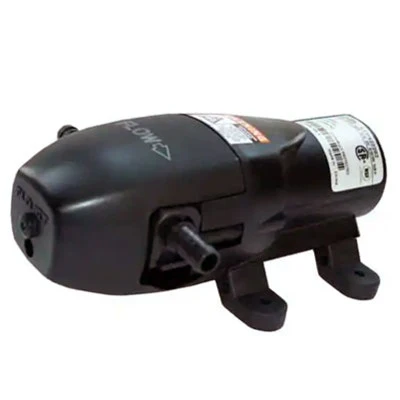 Flojet Low Flow Compact Pump, 3/8" Barb Ports