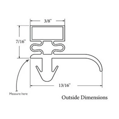 Gasket,Drw 9-7/8X15-5/8 D2D Replaces Silver King 38542