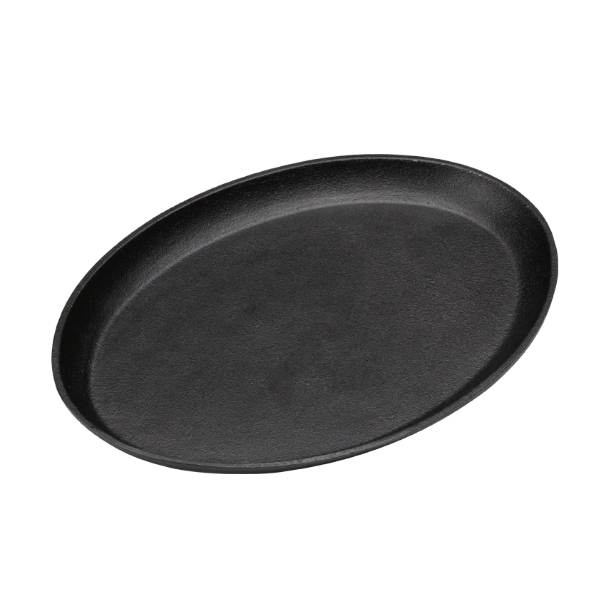 Hot Solutions™ Oval Cast Iron Skillet