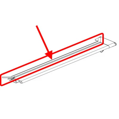 Ice-O-Matic Drip Shield for 30" Wide Ice Bins