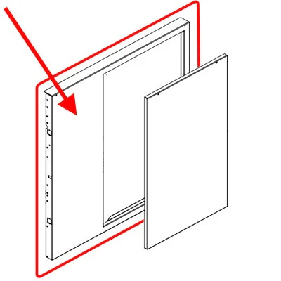 Ice-O-Matic End Panel, Right - 3021952-01