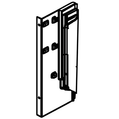 Ice-O-Matic Evaporator Support Left Hand