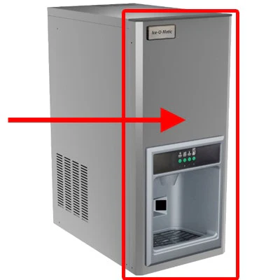 Ice-O-Matic Front Panel GEMD 270A2 - SC726077-00