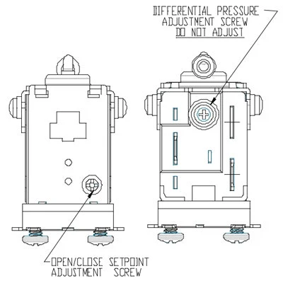 Ice-O-Matic Low Pressure Control 41#
