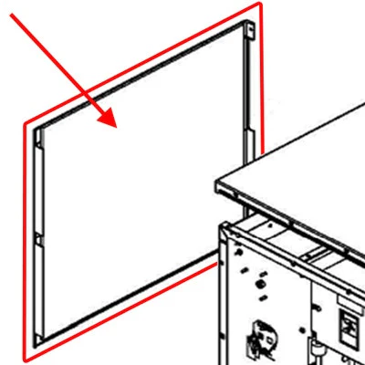 Ice-O-Matic Panel Assembly LH - 2101483-05S