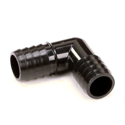 Ice-O-Matic Plastic Barbed Elbow, 5/8"