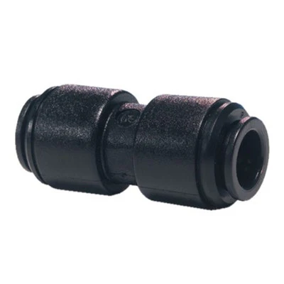 John Guest Black Acetal Union Connector 8mm Tube OD