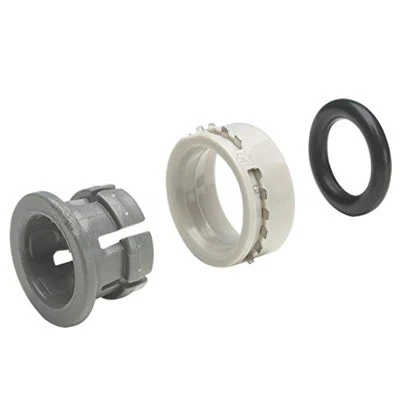 John Guest Plastic Half Cartridge 5/16" Tube OD White Acetal Body