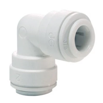 John Guest Polypropylene Union Elbow 1/4" Tube OD