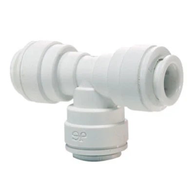 John Guest Polypropylene Union Tee 5/16" Tube OD (8mm)