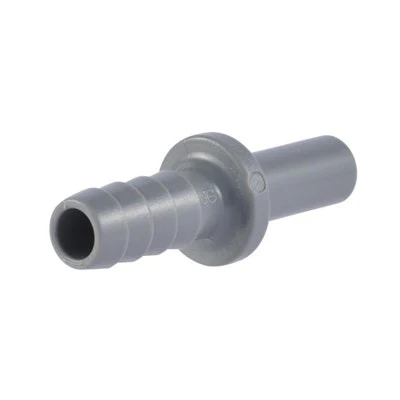 John Guest Tube to Hose Stem 3/8" Stem OD 3/8" Hose ID