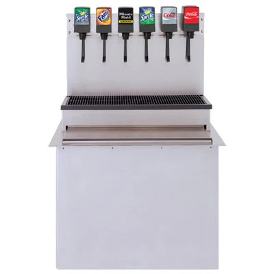 Lancer 115V 6-Valve Drop-In Post-Mix Dispenser - 85-2376-110