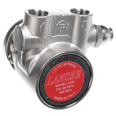 Lancer 100 GPH 170 PSI Stainless Steel Soda Pump - 86-0076-SP