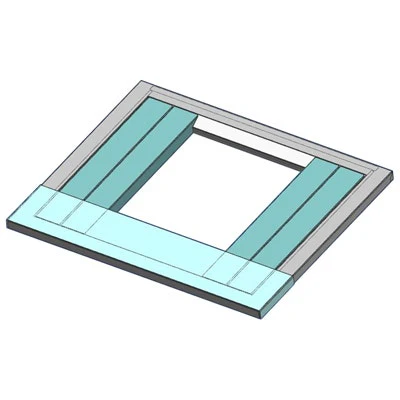 Lancer Universal Ice Machine Adapter Cover for ACIB - 30-13016-SP