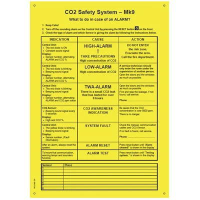 LogiCO2 Central Unit Mk9 Sign