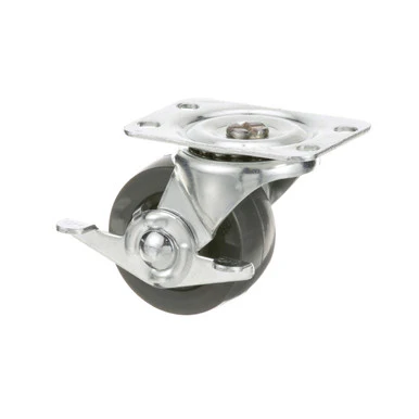 Plate Mount Caster W/ Brake 2 W 1-7/8 X 2-5/16 15/16