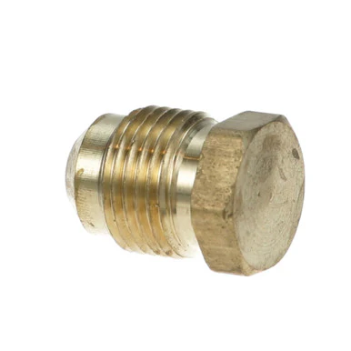 Plug, Flare - Brass 3/8