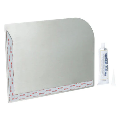 Right Hand Sink Splash Guard Kit 10" H x 14" D