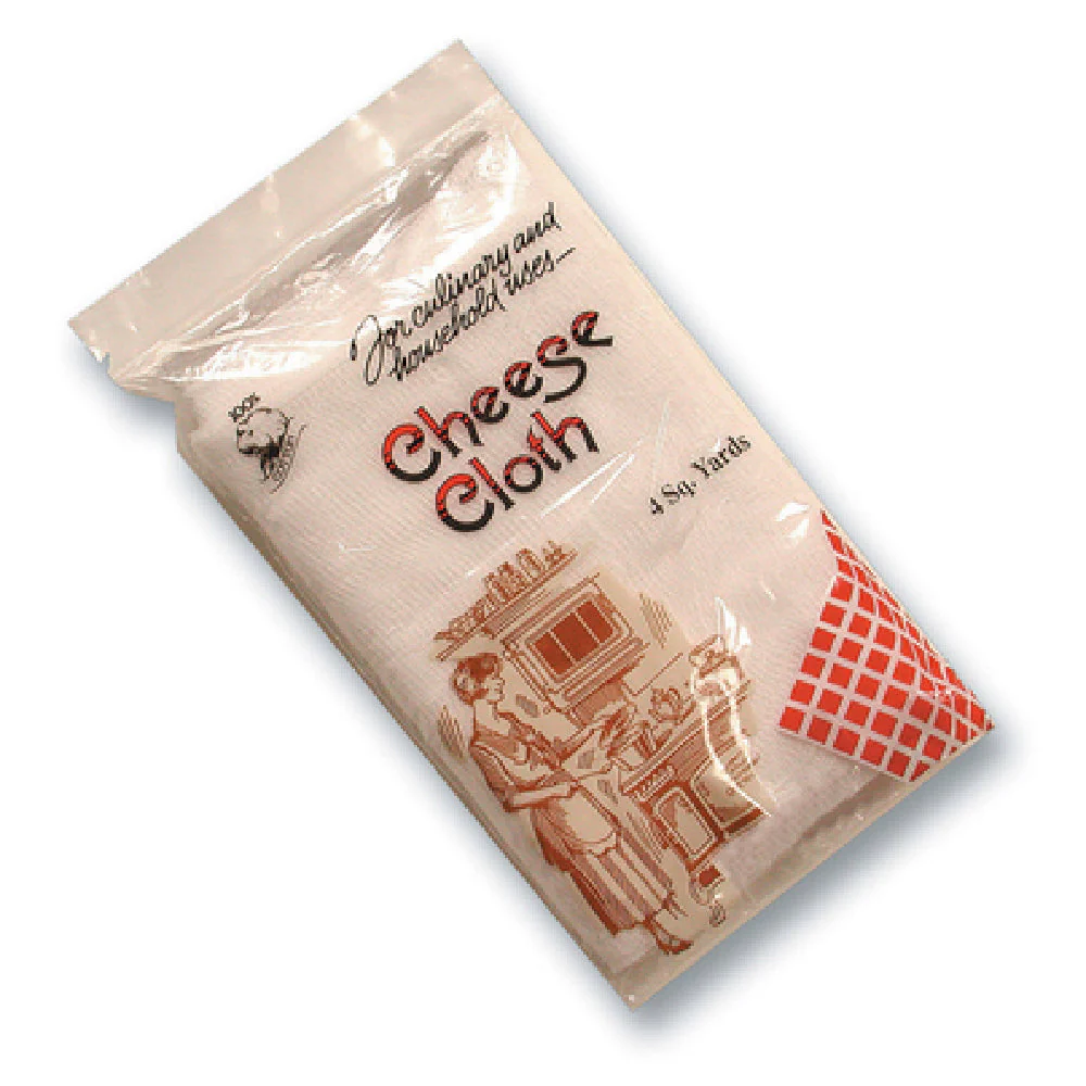 Carlisle G-10-R Cheesecloth 4 Sq. Yards San Jamar Grade 10 Quality