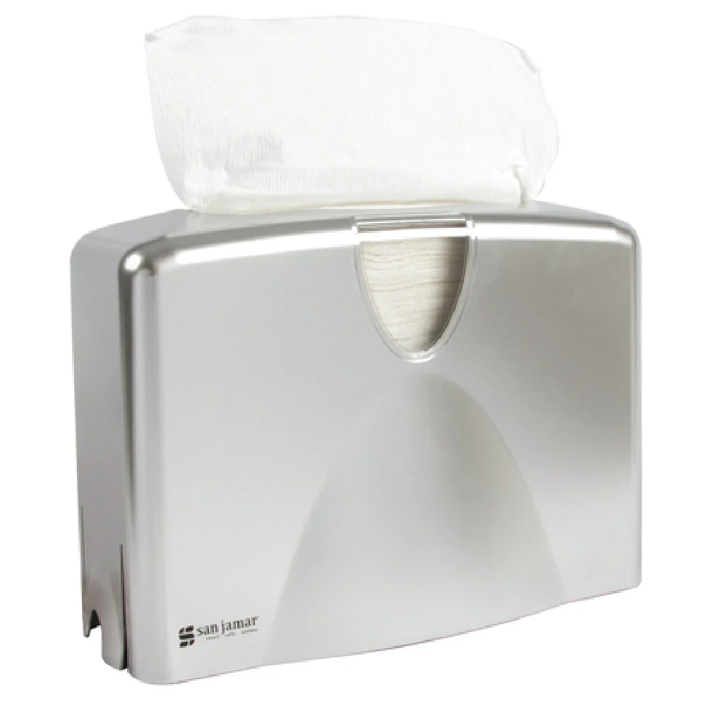 Carlisle T1740SS 12 Inch Towel Dispenser Countertop Stainless Steel Manual
