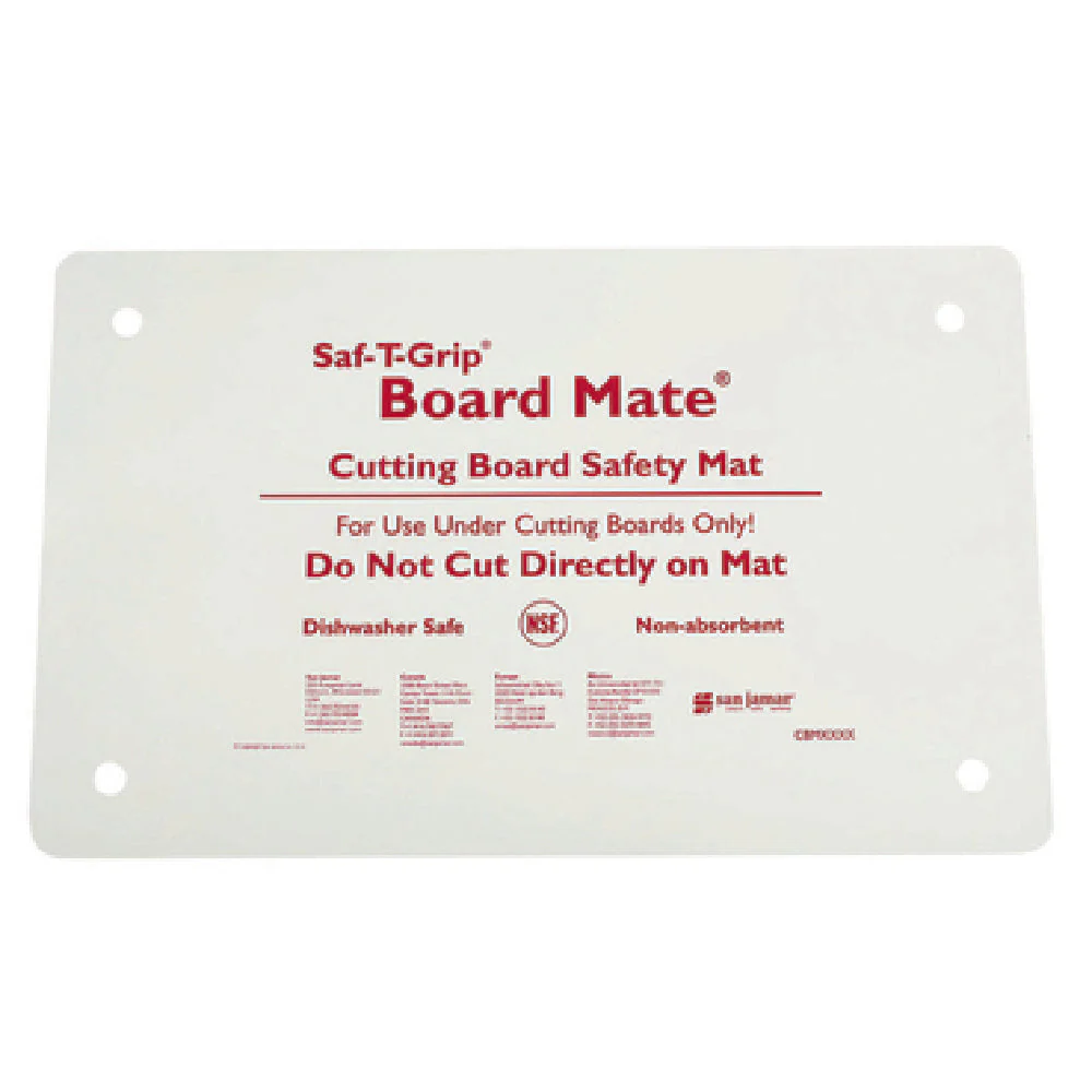 Carlisle CBM1016 Cutting Board Mat 10 Inch x 16 Inch Non Absorbent Synthetic Rubber