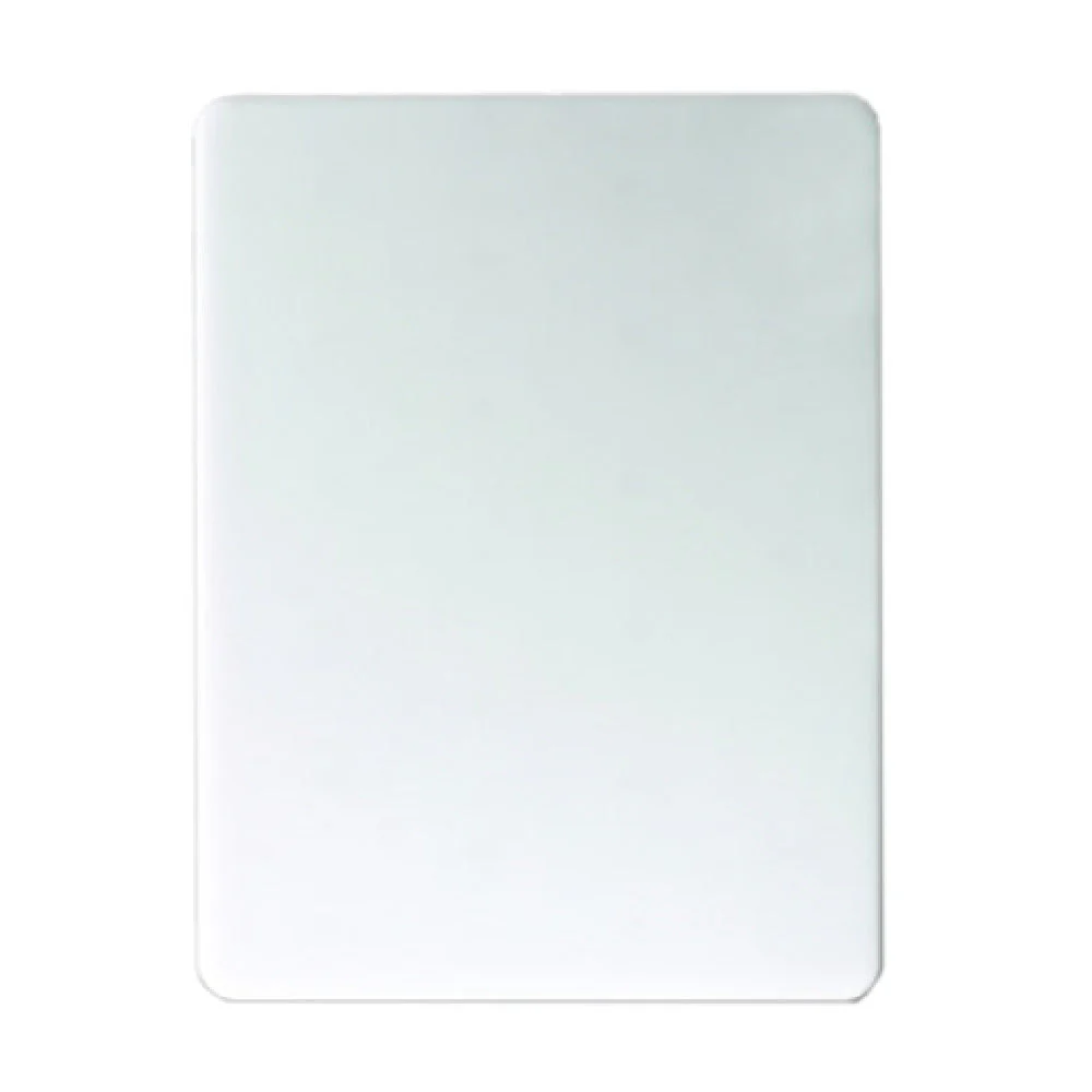 Carlisle CB6912WH 9 Inch Dishwasher Safe Co-polymer White Cutting Board