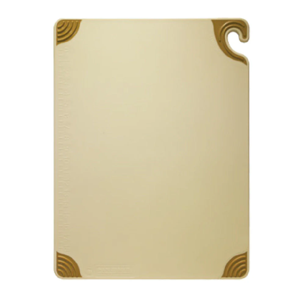 Carlisle CBG121812BR 12 Inch Brown Co-polymer Cutting Board with Anti-slip Design