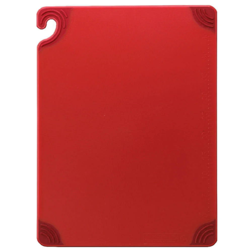 Carlisle CBG152012RD 20 Inch Red Cutting Board with Anti-slip Grip Corners