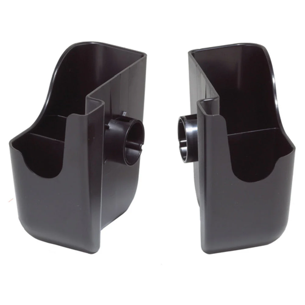 Carlisle BD100S Snap-on San Jamar Straw and Stir Stick Caddy - 2 Caddies Set