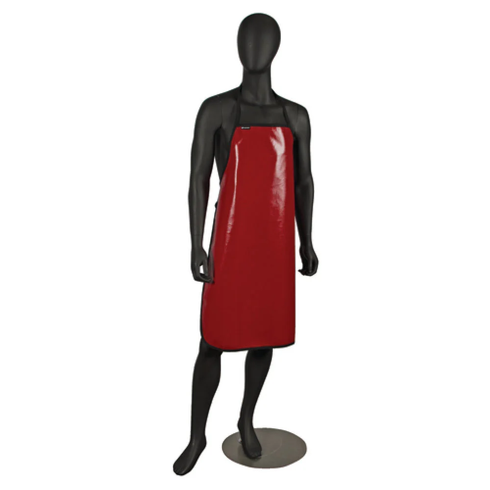 Carlisle EZKAPR 2074 Non-stick Coating Dishwashing Apron Poly-cotton Red